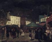 William Glackens Country Fair painting
